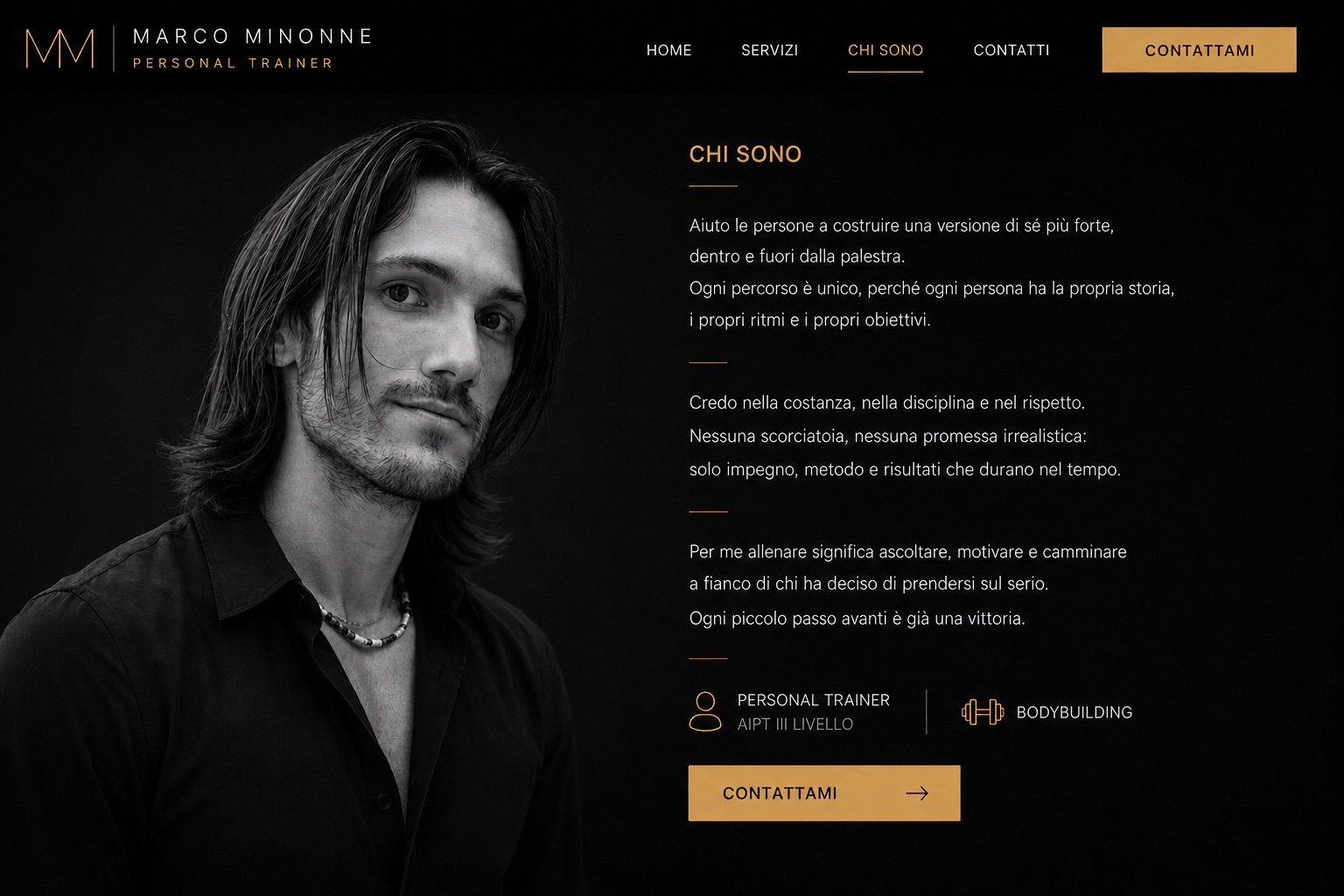 Marco Minonne Personal Trainer — Chi sono